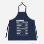 Scorpio Facts Chart-Unisex-Kitchen-Apron-MaxoArt