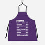 Scorpio Facts Chart-Unisex-Kitchen-Apron-MaxoArt
