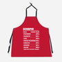 Scorpio Facts Chart-Unisex-Kitchen-Apron-MaxoArt