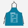 Scorpio Facts Chart-Unisex-Kitchen-Apron-MaxoArt