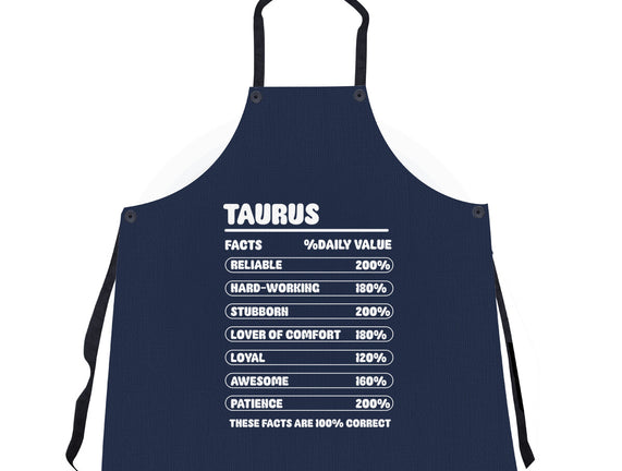 Taurus Facts Chart