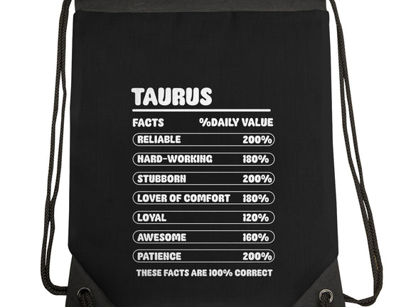 Taurus Facts Chart
