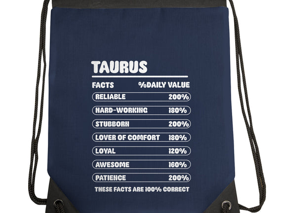 Taurus Facts Chart