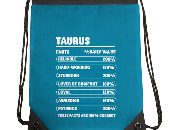 Taurus Facts Chart