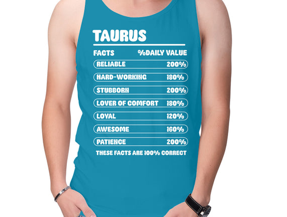 Taurus Facts Chart