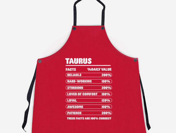 Taurus Facts Chart