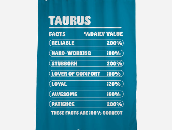Taurus Facts Chart