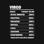 Virgo Facts Chart-Mens-Basic-Tee-MaxoArt