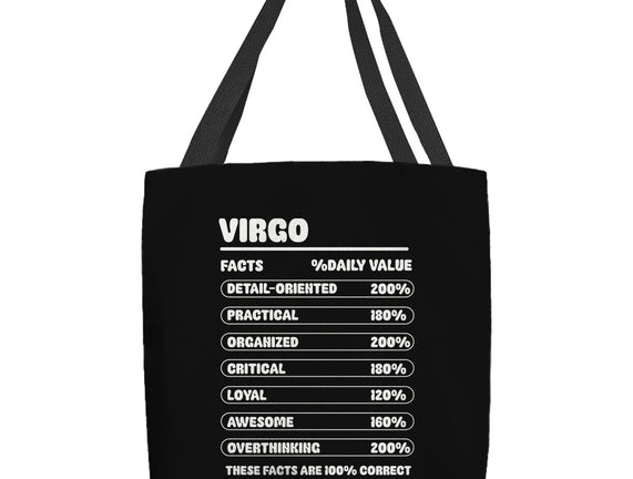 Virgo Facts Chart