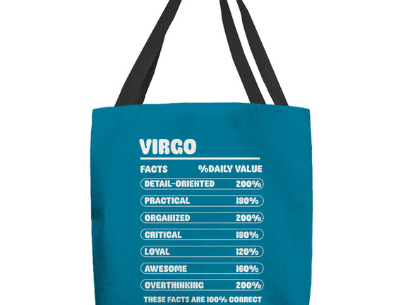 Virgo Facts Chart
