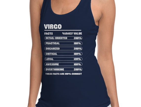 Virgo Facts Chart
