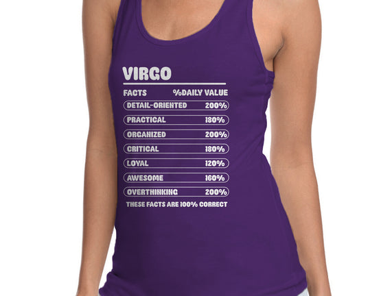 Virgo Facts Chart