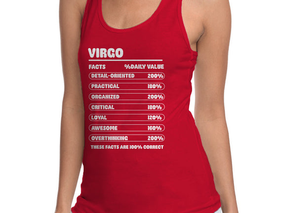 Virgo Facts Chart