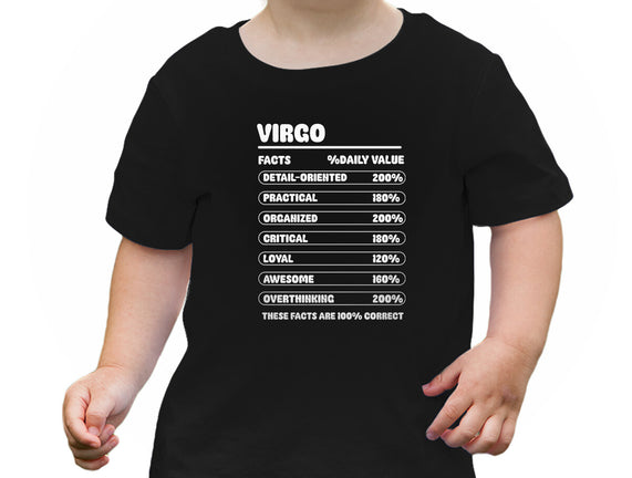 Virgo Facts Chart