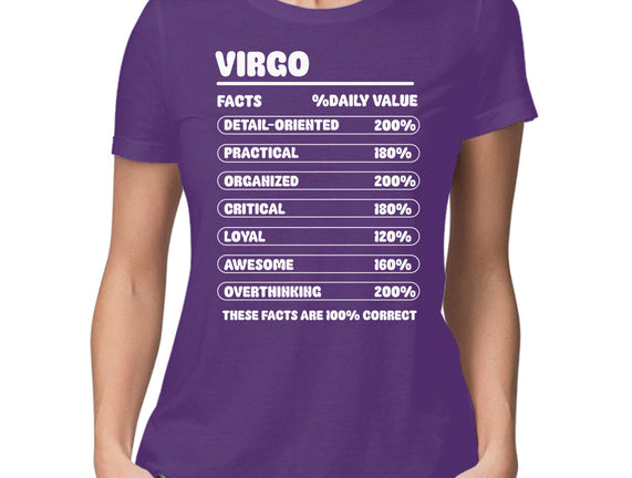Virgo Facts Chart