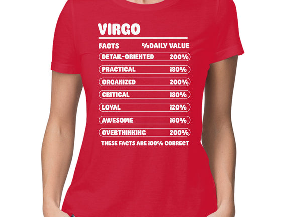 Virgo Facts Chart