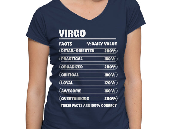 Virgo Facts Chart