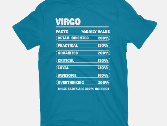 Virgo Facts Chart
