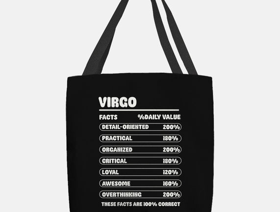 Virgo Facts Chart
