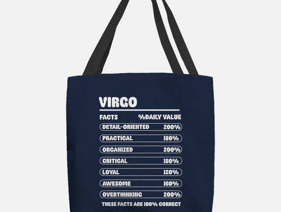 Virgo Facts Chart