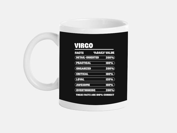 Virgo Facts Chart