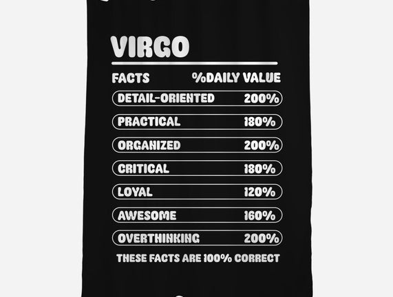 Virgo Facts Chart