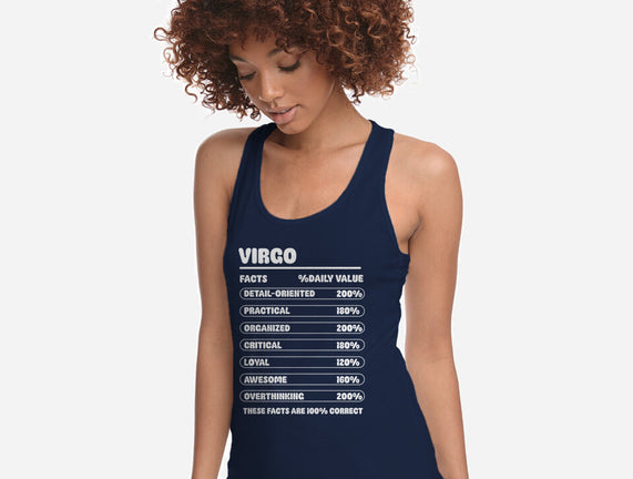Virgo Facts Chart