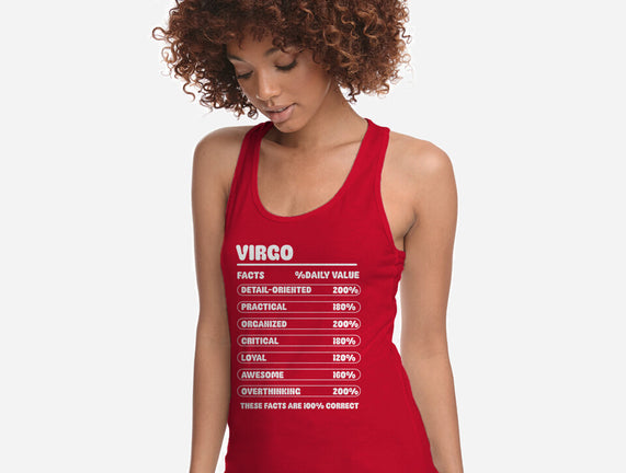 Virgo Facts Chart