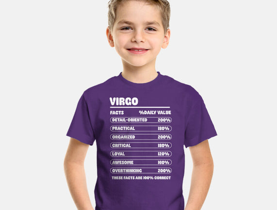Virgo Facts Chart