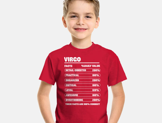 Virgo Facts Chart