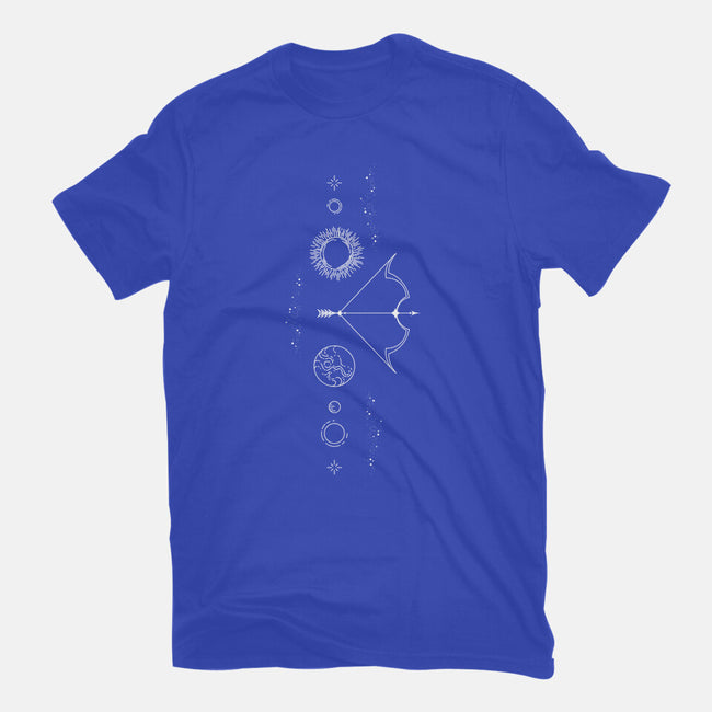 Sagittarius Doodle-Youth-Basic-Tee-MaxoArt