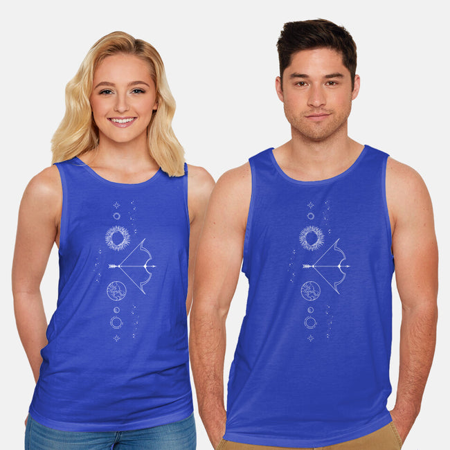 Sagittarius Doodle-Unisex-Basic-Tank-MaxoArt