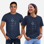 Sagittarius Doodle-Unisex-Basic-Tee-MaxoArt
