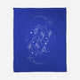 Pisces Doodle-None-Fleece-Blanket-MaxoArt