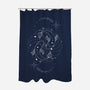 Pisces Doodle-None-Polyester-Shower Curtain-MaxoArt
