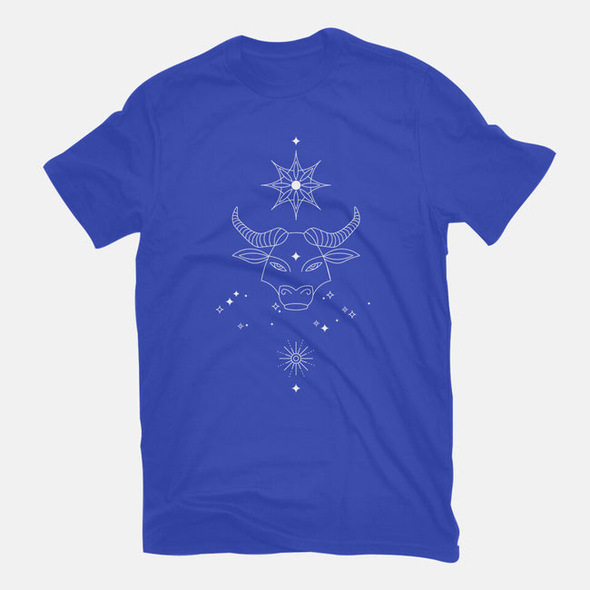 Taurus Doodle-Mens-Basic-Tee-MaxoArt