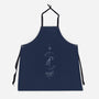 Aquarius Doodle-Unisex-Kitchen-Apron-MaxoArt