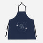 Gemini Doodle-Unisex-Kitchen-Apron-MaxoArt