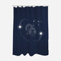 Gemini Doodle-None-Polyester-Shower Curtain-MaxoArt