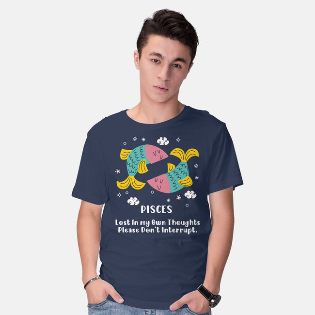 Lost In My Own Thoughts-Mens-Basic-Tee-MaxoArt