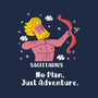 No Plan Just Adventure Zodiac-Youth-Basic-Tee-MaxoArt