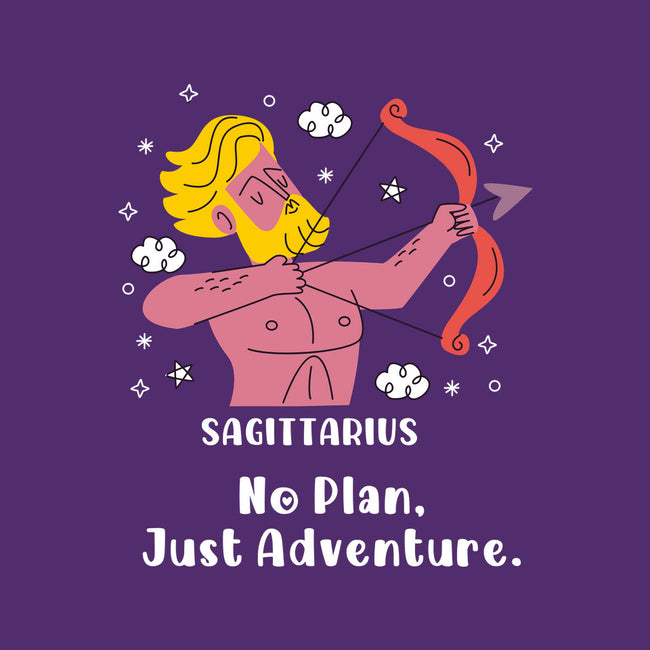 No Plan Just Adventure Zodiac-None-Removable Cover w Insert-Throw Pillow-MaxoArt