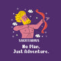 No Plan Just Adventure Zodiac-Youth-Basic-Tee-MaxoArt