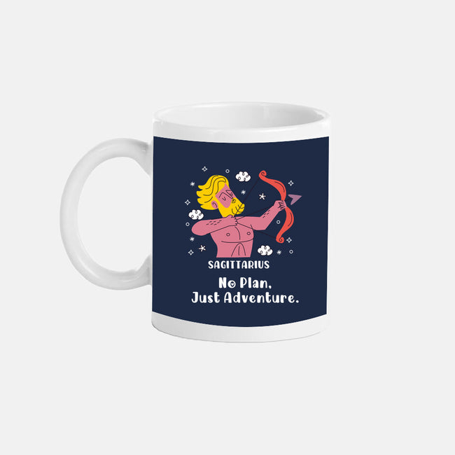 No Plan Just Adventure Zodiac-None-Mug-Drinkware-MaxoArt