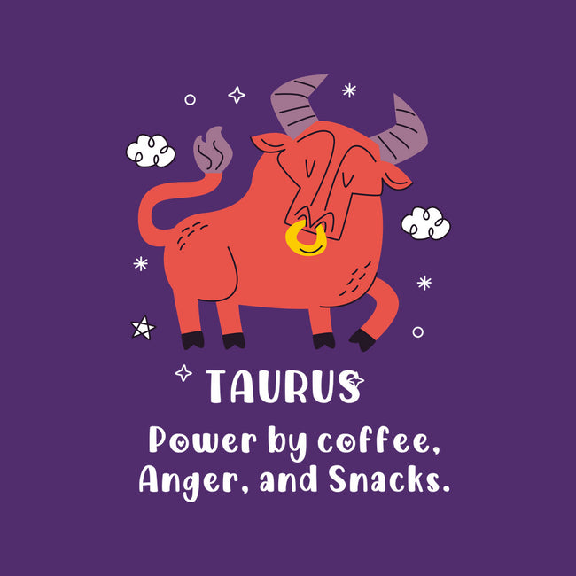 Powered By Coffee Anger And Snacks-None-Basic Tote-Bag-MaxoArt