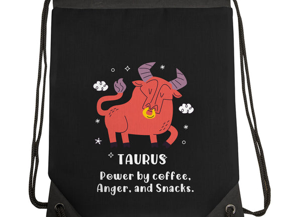 Powered By Coffee Anger And Snacks