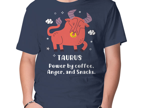 Powered By Coffee Anger And Snacks