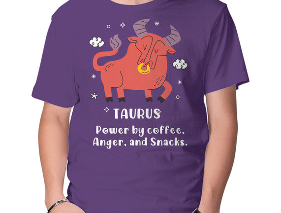 Powered By Coffee Anger And Snacks