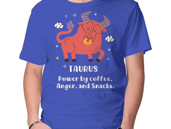 Powered By Coffee Anger And Snacks