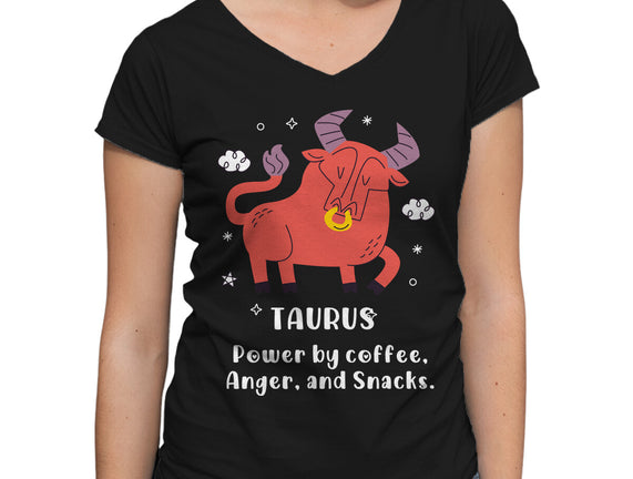 Powered By Coffee Anger And Snacks